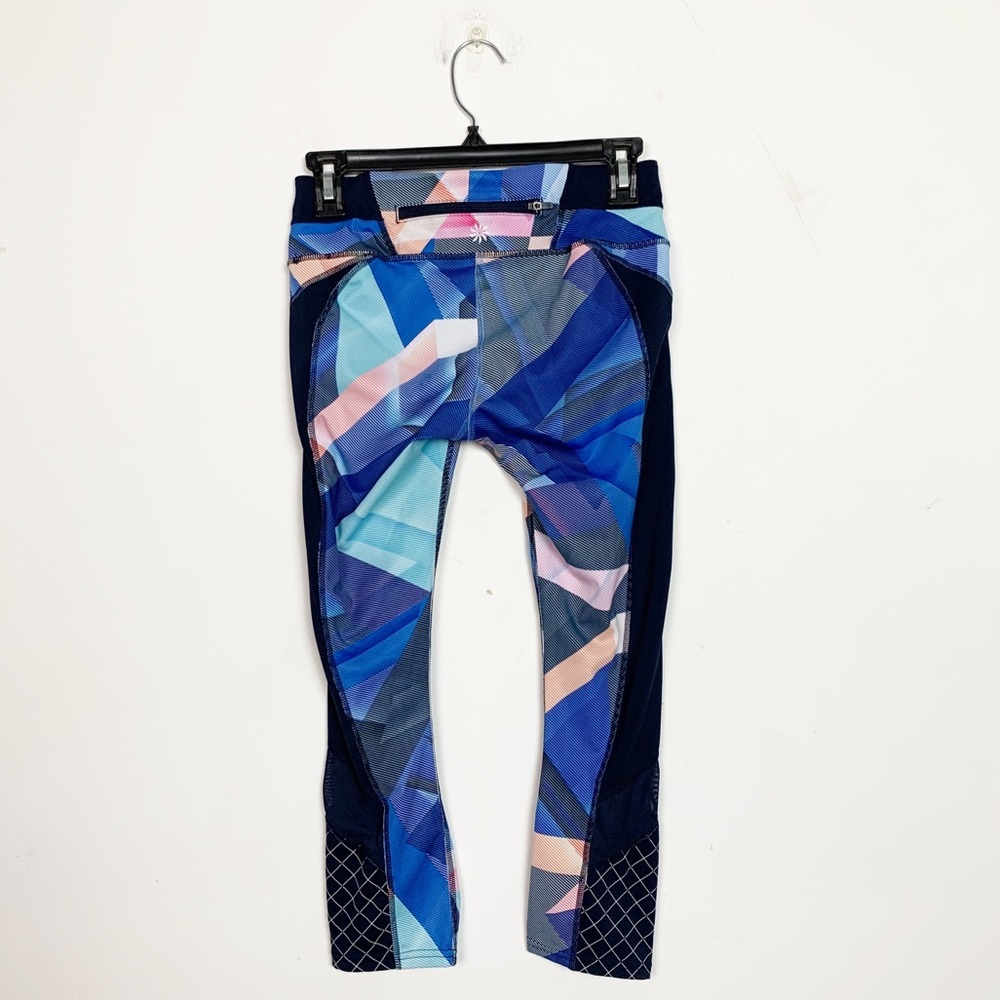 Athleta Electric Geo Sonar Capri Legging Pants - Picture 3 of 6